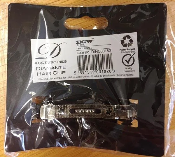 Accessorio per capelli «D Accessories - Diamante Hair Clip» — foto 2 dell'alert A12/0683/18