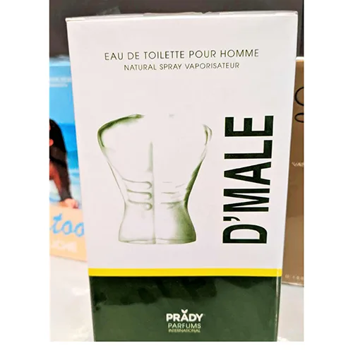 Eau de toilette «D'Male» (Prady Parfums)