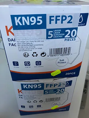 Maschera filtro particella «Daily Protective Face Mask» — foto 1 dell'alert A12/00542/21