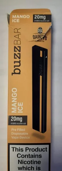 Sigaretta elettronica usa e getta «Dainty's Buzz Bar 1.3 ml» — foto 1 dell'alert A12/00321/22