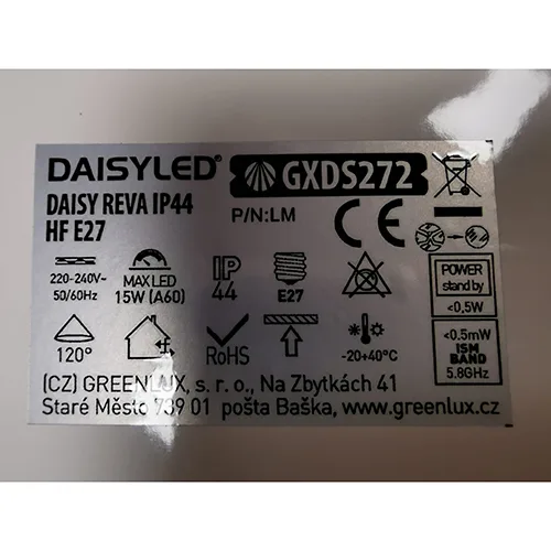 Lampada da soffitto «DAISY REVA» — foto 2 dell'alert A12/01966/24