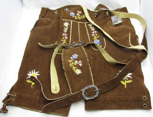 Breeches in pelle da donna (abito regionale) «Damen-Lederhose Michaela» — foto 1 dell'alert A12/1564/18