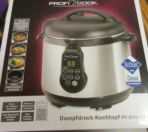 Fornello a pressione elettrico «Dampfdruck-Kochtopf» (PROFI COOK)
