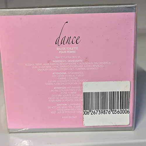 Eau de toilette «dance» — foto 2 dell'alert SR/03656/25