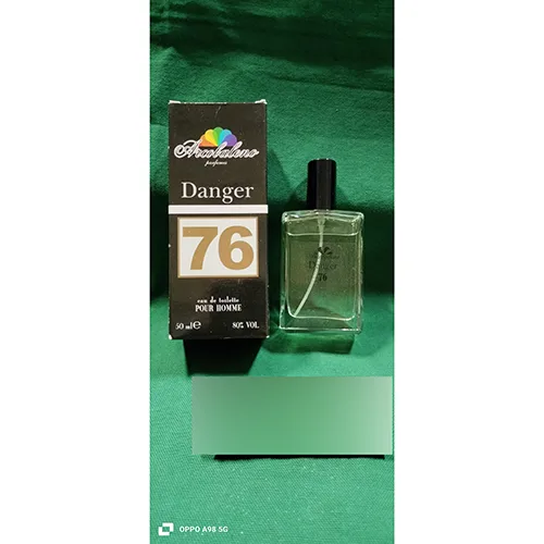 Eau de toilette «Danger 76» (Arcobaleno parfumes)