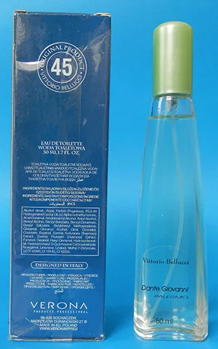 Eau de toilette «DANTE GIOVANNI PALERMO» — foto 2 dell'alert A12/02912/23