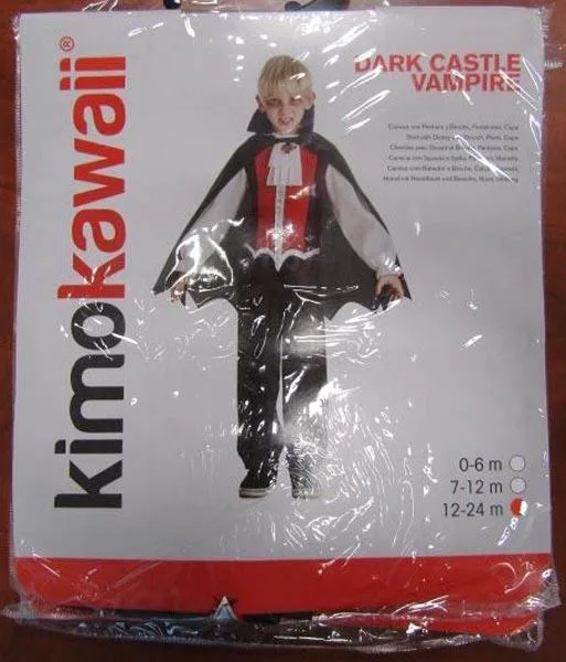 Costume di fantasia-vestito «Dark Castle Vampire» (KIMOKAWAII)