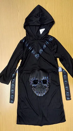 Costume da bambino vestito fantasia «Dark Lord - Hooded Robe, Mask» (Pentone Creations SA)