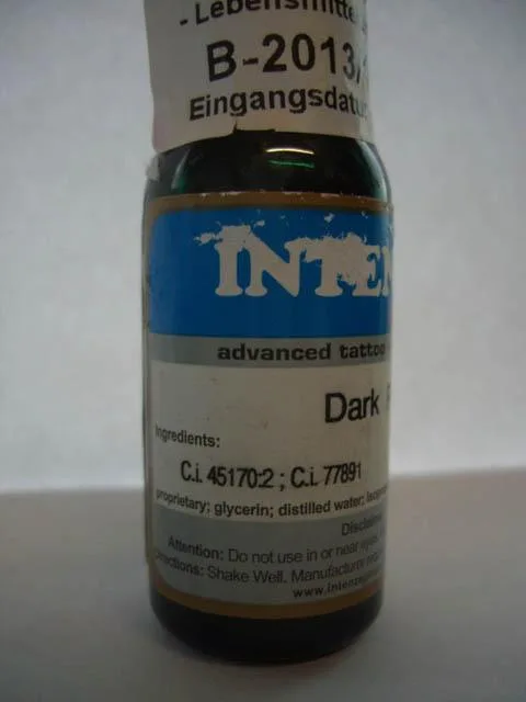 Inchiostro del tatuaggio «Dark Purple» — foto 3 dell'alert A12/0161/14