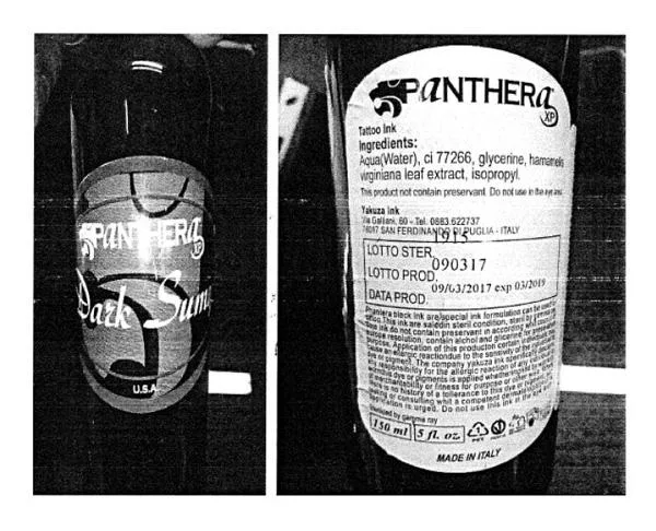 Inchiostro del tatuaggio «DARK SUMY» — foto 1 dell'alert A12/1252/18