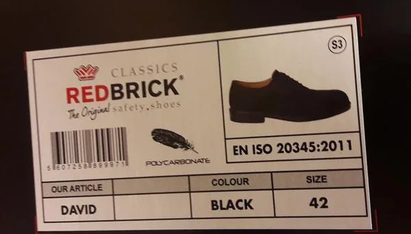 Scarpe di sicurezza «David» — foto 2 dell'alert A12/1535/17