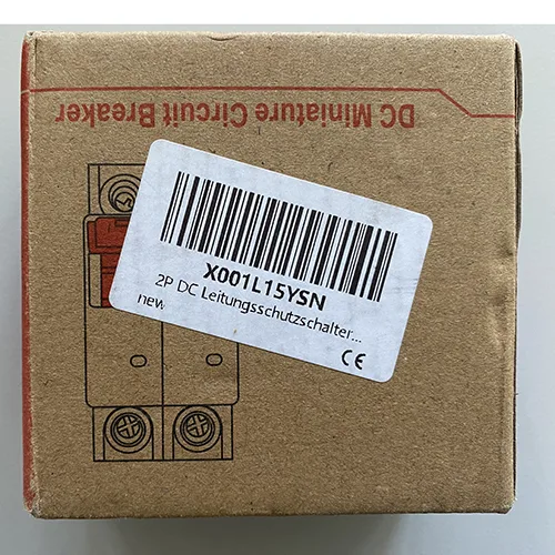 Interruttore automatico «DC Miniature Circuit Breaker» — foto 10 dell'alert SR/02012/25