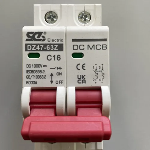 Interruttore automatico «DC Miniature Circuit Breaker» — foto 7 dell'alert SR/02012/25