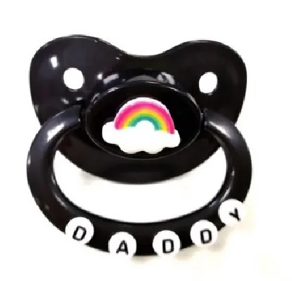 Il succhietto del bambino «Ddig Baby Girl Abdl personnalisé grande taille en silicone adulte Pacifier taille plus a…» (Ten@Night)