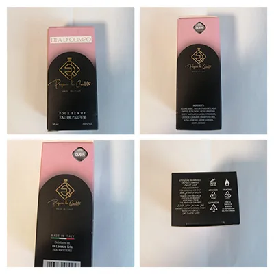 Eau de toilette «Dea d'olimpo» (Perfume de Qualitè)