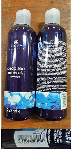 Shampoo «Dead sea minerals Shampoo» — foto 1 dell'alert A12/02778/23