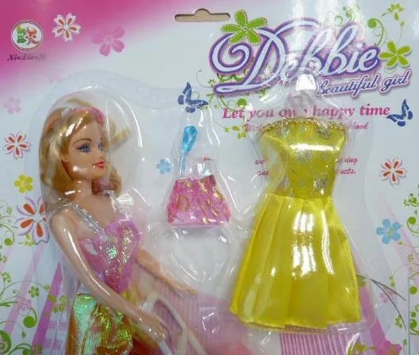 Bambola di plastica «'Debbie' - Beautiful girl» (GF Toys, Xin Yien Ly)