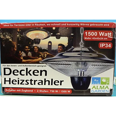 Riscaldatore a soffitto «Decken Heizstrahler» — foto 5 dell'alert A12/03510/24