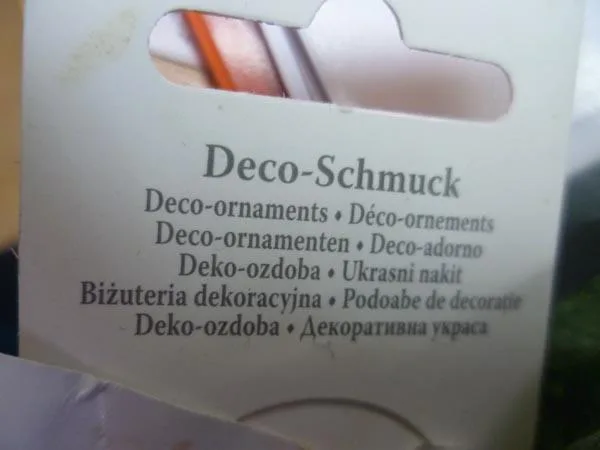 Grappolo decorativo di uva «Deco-Schmuck ('Deco-ornaments')» — foto 2 dell'alert A12/1714/15