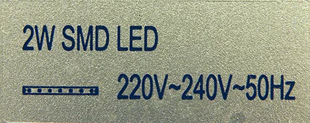 Lampada da scrivania con foto-foil in movimento «Decor lamp / Dekoratív lámpa» — foto 5 dell'alert A12/00119/21
