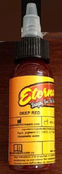 Inchiostro del tatuaggio «Deep Red» (Eternal Ink)