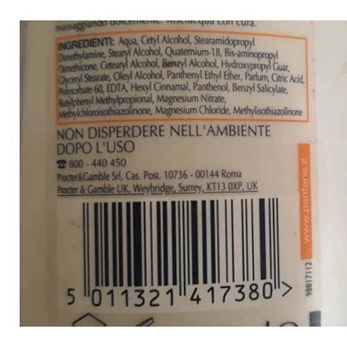 Balsamo per capelli «Definiti & Scalati» — foto 2 dell'alert SR/02777/25