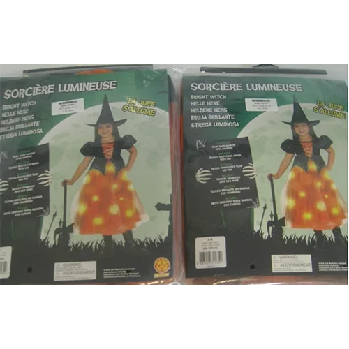 Costume da fancy-dress «Déguisement sorcière lumineuse/twinkle witch» — foto 2 dell'alert SR/02857/25
