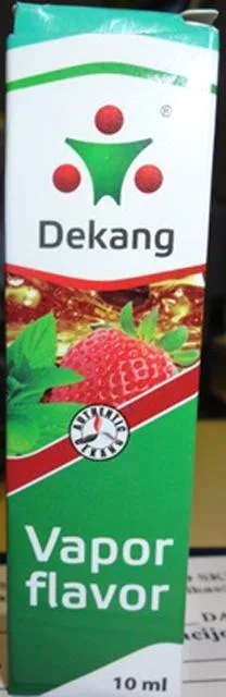 Liquido per sigarette elettroniche «Dekang Biotechnology» — foto 2 dell'alert A12/1349/14