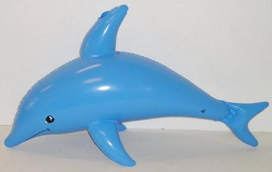 Delfino blu nuotare gonfiabile (HIT)