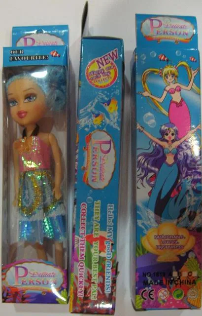 Bambole di plastica «Delicate Person - Fish Princess (girl looking dolls)» (Unknown)