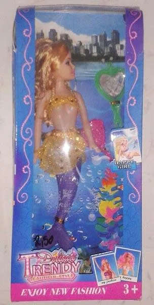 Bambola di plastica «Delicate Trendy, Happy girl» (Unknown)