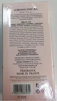 Eau de toilette «Delice» — foto 2 dell'alert A12/01048/23