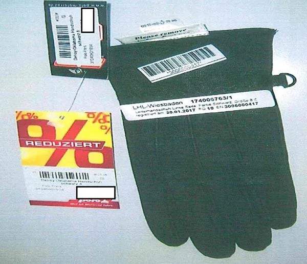 Guanto in pelle «Delroy Oklahoma Handschuh [Delroy Oklahoma glove]» (Polo Motorrad und Sportswear)