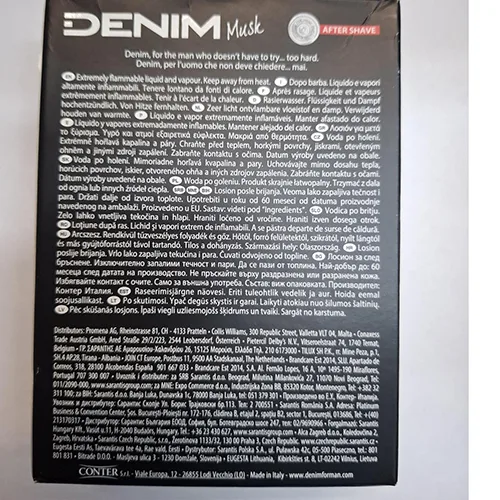 Dopobarba «Denim Musk» — foto 2 dell'alert SR/02799/25