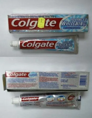 Dentifricio – Colgate "Whitening Advanced" — foto 1 dell'alert 0146/08