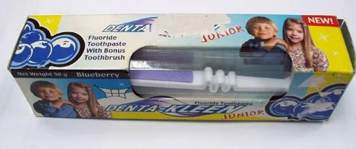 Dentifricio – dentifricio al fluoro Junior con spazzolino gratuito — foto 2 dell'alert 0499/08