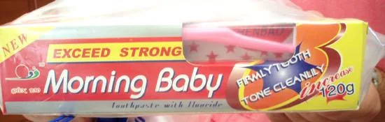 Dentifricio destinato ai bambini (MORNING BABY)