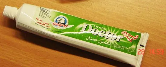 Dentifricio – Dottore dentale – Fragranza Menta naturale – Dentifricio – Fiducia fresca – Massima protezione della cavità — foto 2 dell'alert 0182/08