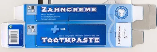 Dentifricio — foto 1 dell'alert 0779/07