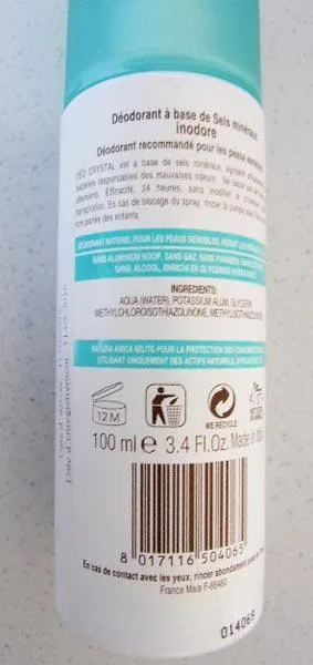 Deodorante «Deo Vapo Naturale» — foto 3 dell'alert A12/1088/16