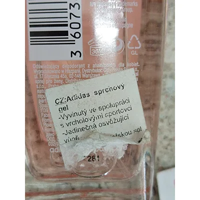 Deodorante «DEODORANT BODY FRAGRANCE natural spray for women, body fragrance» — foto 4 dell'alert SR/01209/26