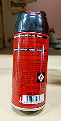 Spruzzo di deodorante «Deodorant Parfume» — foto 2 dell'alert A12/00766/23