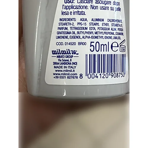 Deodorante «Deodorante Sport Man 3 in 1» — foto 6 dell'alert A12/01285/24