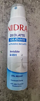 Spruzzo di deodorante «Deolatte idratante» (NIDRA)