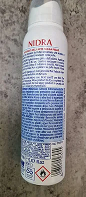 Spruzzo di deodorante «Deolatte idratante» — foto 2 dell'alert A12/01444/23