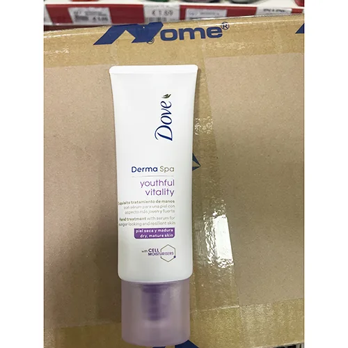 Crema per le mani «Derma Spa Youthful vitality» (Dove)