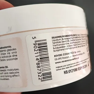Crema per il corpo «Dermo Spa Peach body butter» — foto 4 dell'alert A12/02962/24