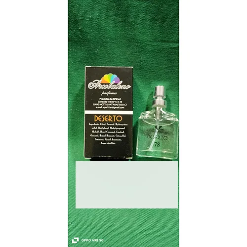 Eau de toilette «Deserto 78» — foto 3 dell'alert SR/00183/25