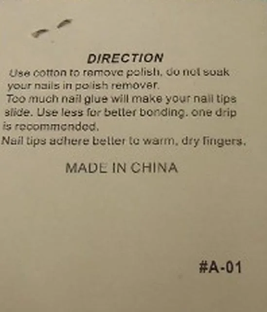 Chiodi falsi «Design nails, Nail art» — foto 4 dell'alert A12/1067/13