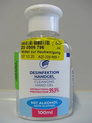 Disinfettante per le mani «Desinfektion Handgel (100 ml)» (MIR 24)